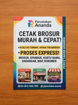 Cetak Brosur Murah Cepat